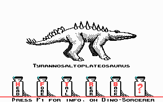 Gameplay of Dino-Sorcerer