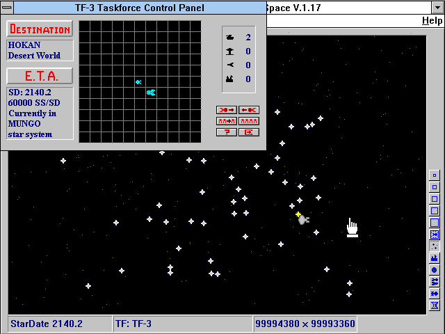 Gameplay of Stardate 2140.2: Crusade in Space