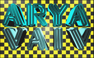 Title screen of Arya Vaiv