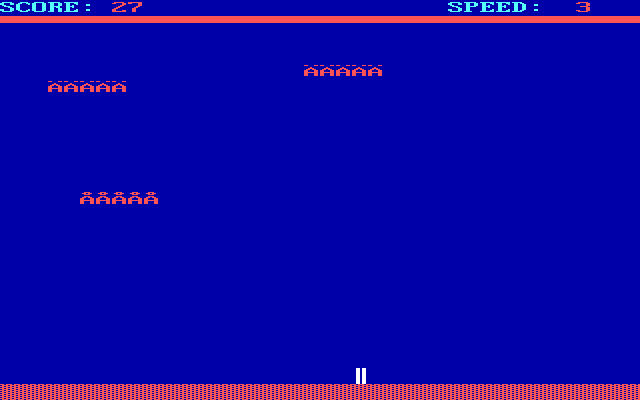 Gameplay of Alien Attack