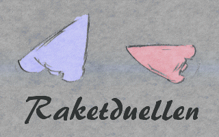 Title screen of Rocket Duel
