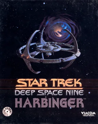 Box front of Star Trek: Deep Space Nine - Harbinger, Europe