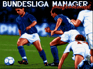 Title screen of Bundesliga Manager Professional