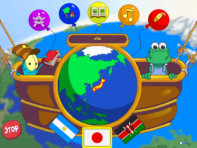 Gameplay of Travel the World with Timmy