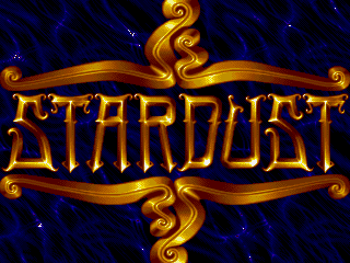 Title screen of Stardust