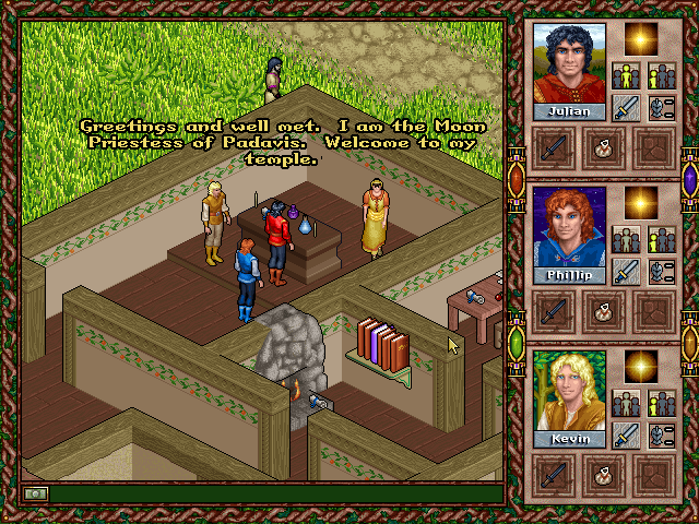 Gameplay of Halls of the Dead: Faery Tale Adventure II