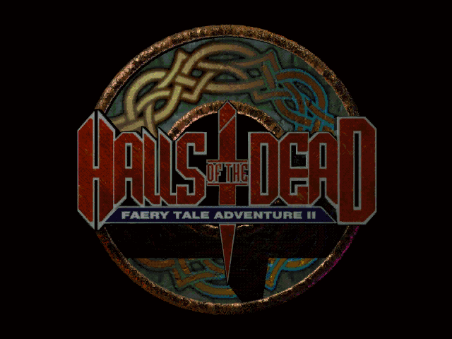 Title screen of Halls of the Dead: Faery Tale Adventure II
