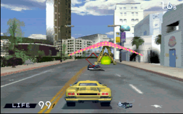 Gameplay of L.A. Blaster