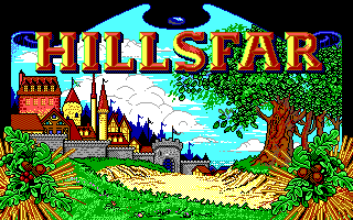 Title screen of Hillsfar