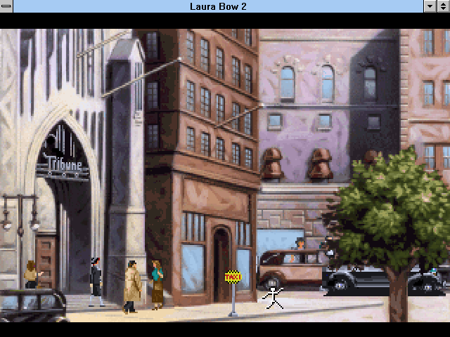 Gameplay of Laura Bow 2: The Dagger of Amon Ra