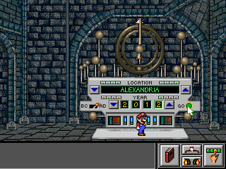 Gameplay of Mario's Time Machine