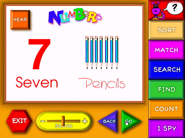 Gameplay of Dally Doo You Can Too! Numbers