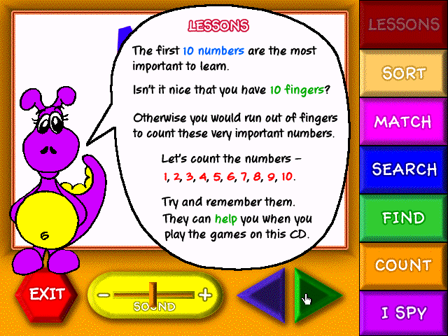 Gameplay of Dally Doo You Can Too! Numbers