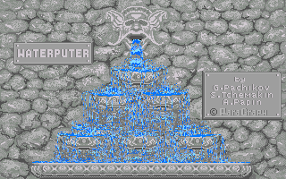 Title screen of Waterputer