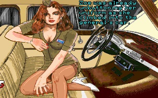Gameplay of Leather Goddesses of Phobos 2: Gas Pump Girls Meet the Pulsating Inconvenience from Planet X!
