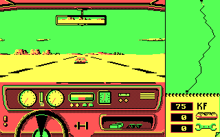 Gameplay of Dakar 4x4