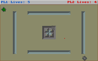 Gameplay of Tank For Two