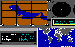 Gameplay of Navcom 6: The Persian Gulf Defense