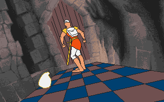 Gameplay of Dragon's Lair: Escape From Singe's Castle