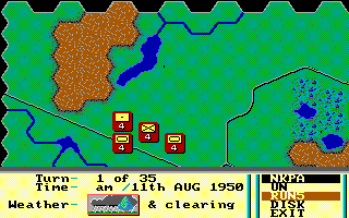 Gameplay of MacArthur's War: Battles for Korea