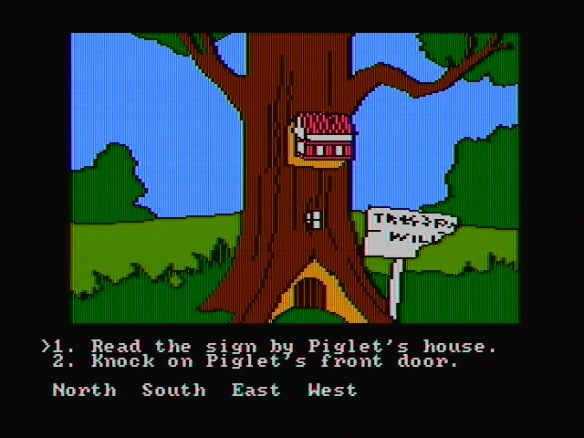 Gameplay of Winnie the Pooh in the Hundred Acre Wood
