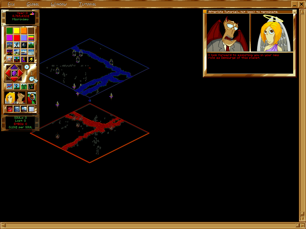 Gameplay of Afterlife
