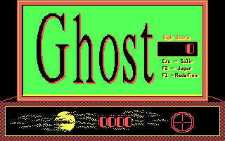 Title screen of Ghost