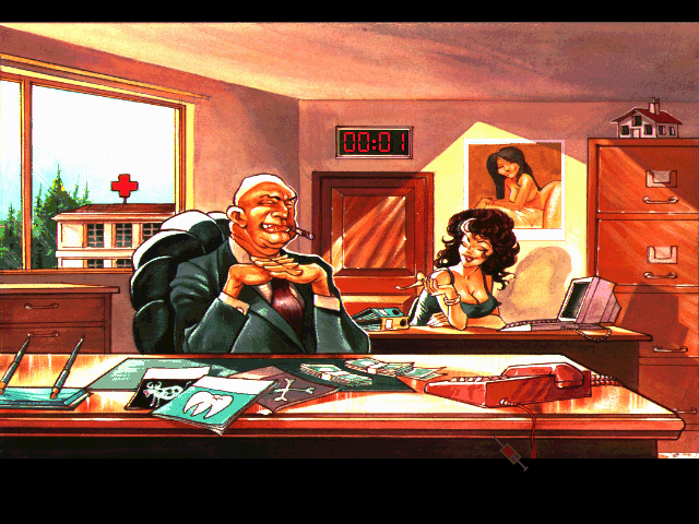 Gameplay of Biing!: Sex, Intrigue and Scalpels