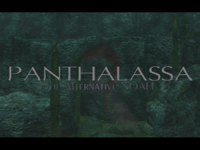 Title screen of Panthalassa: The Alternative NOAH