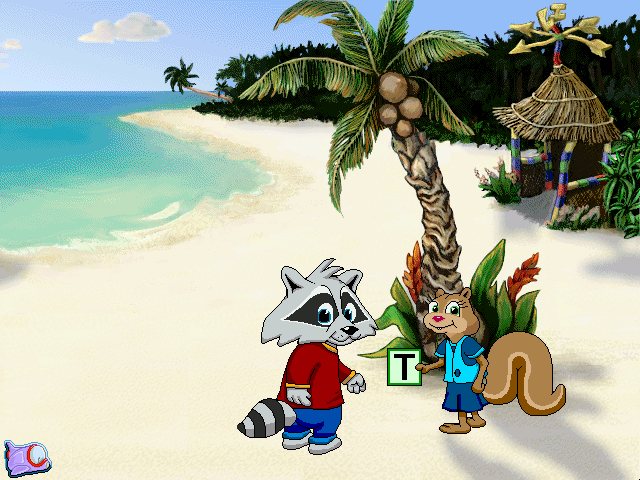 Gameplay of Let's Go Read! An Island Adventure