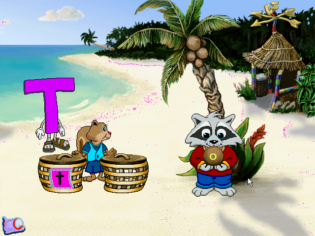 Gameplay of Let's Go Read! An Island Adventure