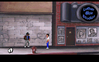 Gameplay of Les Manley In: Lost In L.A.