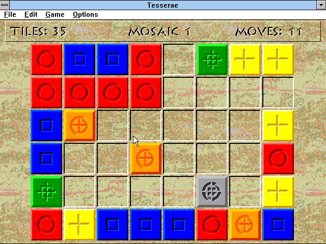 Gameplay of Tesserae