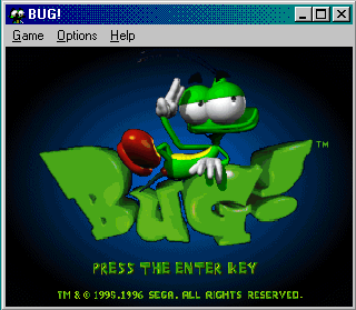 Gameplay of Bug!