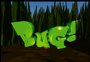 Title screen of Bug!