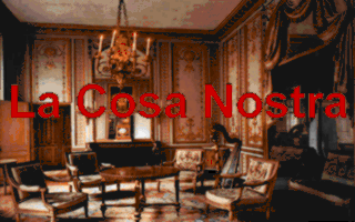 Title screen of La Cosa Nostra