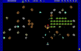 Gameplay of Megapede (1993)
