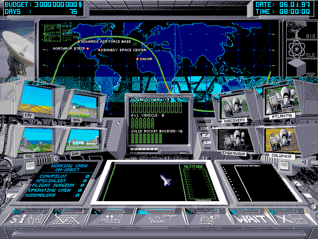 Gameplay of Space M+A+X (1992)