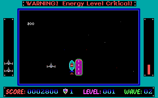 Gameplay of Galactic Battle (1990)