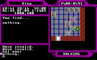 Gameplay of 2400 A.D.