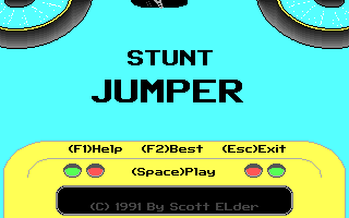 Title screen of Stunt Jumper