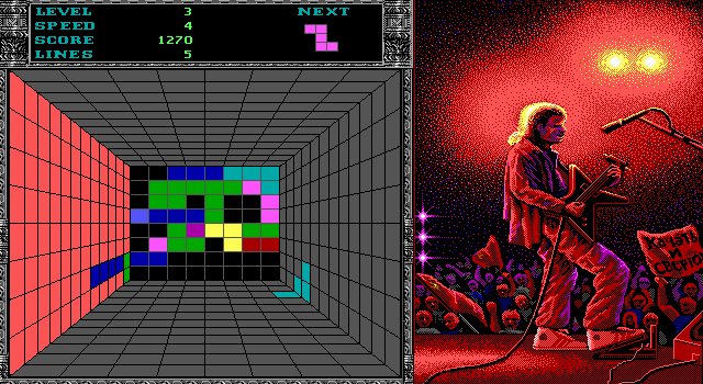 Gameplay of Welltris