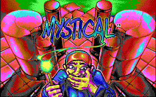 Title screen of Mystical