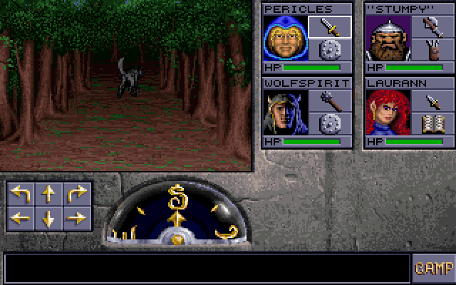 Gameplay of Eye of the Beholder II: The Legend of Darkmoon