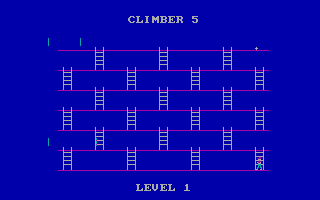 Title screen of Climber 5