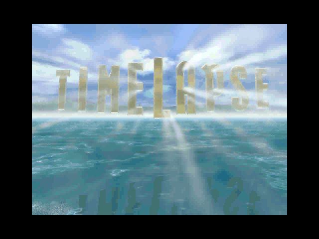 Title screen of Timelapse