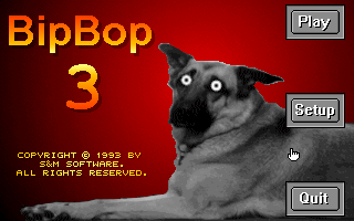 Title screen of BipBop III