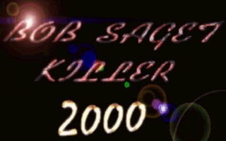 Title screen of Bob Saget Killer 2000