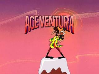 Title screen of Ace Ventura