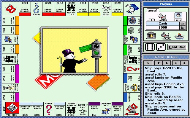 Gameplay of Monopoly Deluxe
